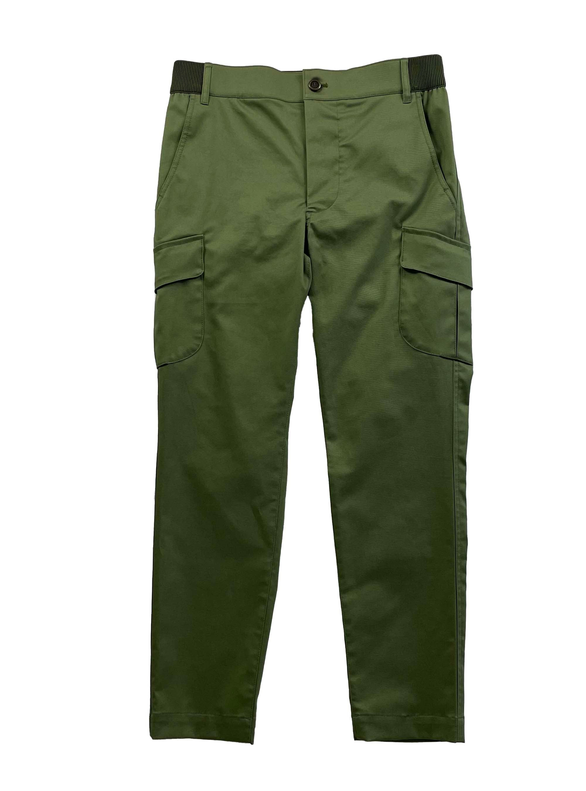 NUMBER M | CHINO STRETCH TAPARED CARGO PANTS – NUMBER M 公式